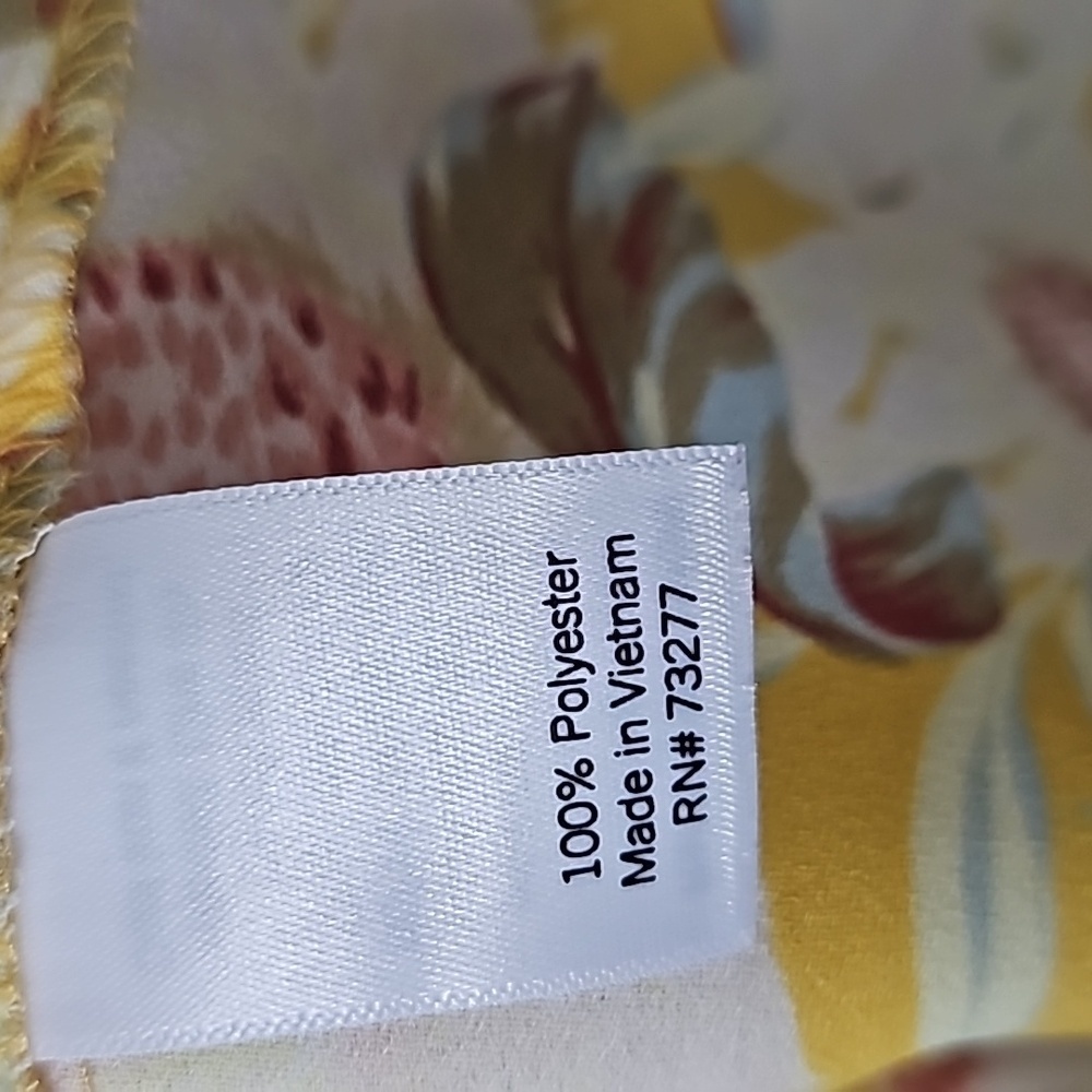 Lauren Conrad Romantic Flirty Summer Twee Yellow Floral Cap Sleeve Dress XXL - Picture 8 of 11